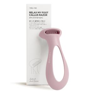 릴렉스미 릴렉스 마이풋 발각질 면도기 핑크 3P