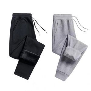 겨울 남자 무지 트레이닝 팬츠 밍크안감 허리밴딩 츄리닝 기모 조거 팬츠 운동복