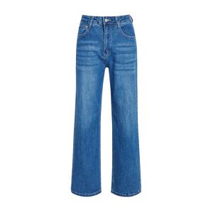 [롯데백화점][제이제이 지고트]세미 와이드 중청 워싱 일자데님 GS2N8SL201