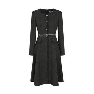 [롯데백화점][제이제이 지고트]트위드 버튼 장식 플레어 원피스(GPAA0OP121)