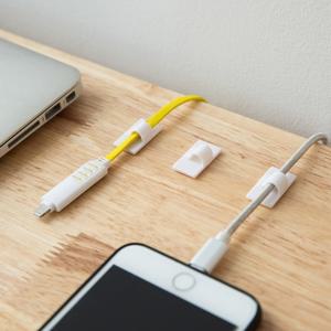 심플 케이블 선 정리 클립 4+4 8p세트 전선 홀더