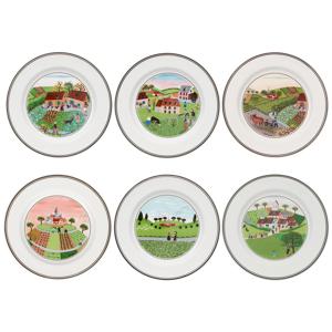 [빌레로이앤보흐] 디자인나이프 빵버터접시 선택형