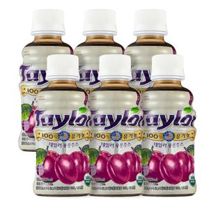 [테일러팜스 공식] 유기농 푸룬주스 180ml x 6병