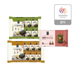 도시락김(명란김,들기름,올리브유) 3종 골라담기