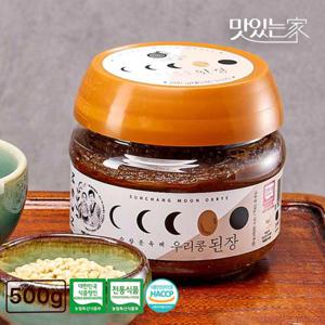 순창문옥례식품 우리콩 재래식 된장 500g PET용기