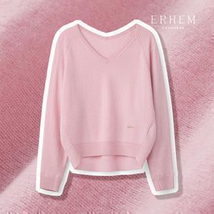 26SS 캐시미어 100 브이넥 언발 풀오버 1종