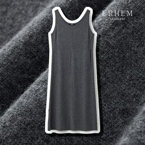 26SS 캐시미어 100 레이어드 니트 원피스 1종