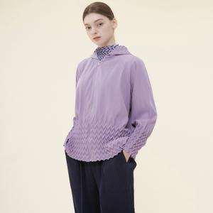 [최초가 228000원] 손주름 배색 후드 집업 점퍼(2colors)_YH03WNPJP01