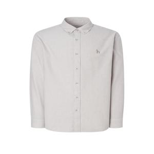 남성 [[24FW]] WHSH4D404W2 [스테디셀러] 브라운 스트라이프 면 긴팔캐주얼셔츠