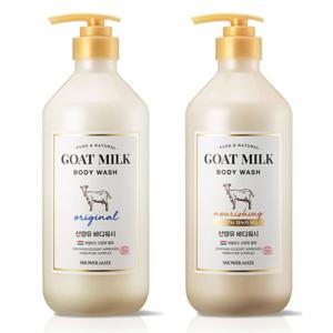 [롯데백화점][신세기유통](샤워메이트) 산양유 바디워시 800ml 2종 중 택 1개