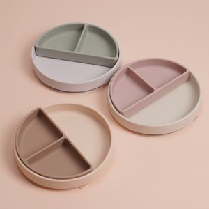 블루마마 달달 세트 유아 보름달 흡착식판 아기 토핑이유식 반달 디바이더