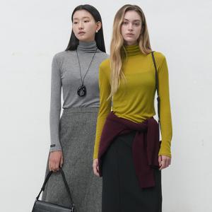 소프트 울 터틀넥 티셔츠 [4COL] / WBE4L01520