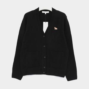 베이비 폭스 울 박시 V넥 여성 가디건 PW00501KT1006 P199