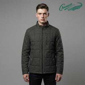 [TAG가 347,0000]  남성 클래식 체크 퀼팅 점퍼 CDAA1JP4202