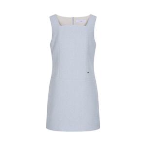 스퀘어넥 트위드 슬리브리스 원피스 OW5SO1590