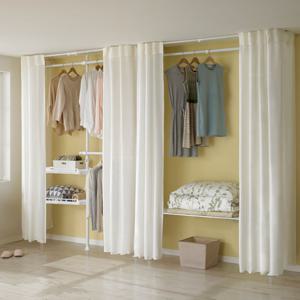 왕자 네오스페이스 어바웃드레스룸5P-이불선반_행거