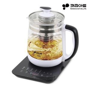 유리 티포트 KK-1705T 자동보온 전기포트 1.8L 분유