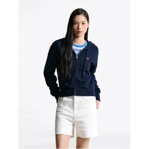 [정상가: 139000원] 타미진스 박시 크롭 후드 집업 (T32F6TJC01TWT2C1G)