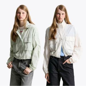 [정상가: 189000원] 타미진스 스탠드 칼라 윈드 브레이커 2종 택1 (T32F6WJC14TWT1)