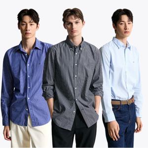 [Regular fit] 헤어라인 포플린 셔츠 6종 택1 (T12F7WSH100MT1)