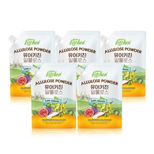 [유어키친] 알룰로스 파우더 저당 설탕 대체제 400g, 5개