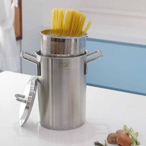 316Ti스텐 통3중 샤프 파스타 팟 16cm