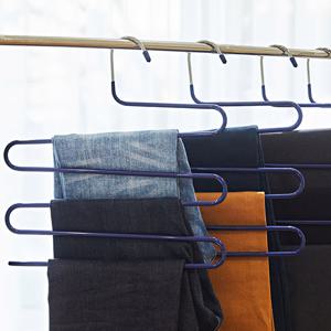 논슬립 5단 바지걸이 행거 옷걸이 3p