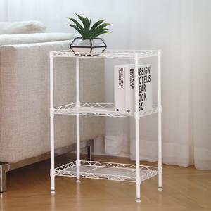 화이트 메탈렉 3단선반450