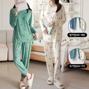 앵두 파자마 세트 일자핏 조거핏