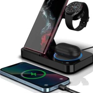 폴더블4in1갤럭시용고속무선충전기워치충전기 스마트폰충전기 고속충전기