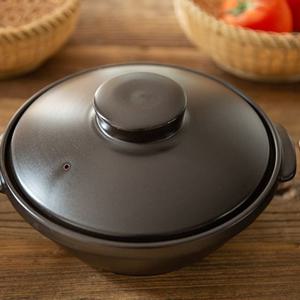 이천도자기 모던 내열 원형 양수냄비 도자기 법랑 법랑냄비 법랑뚝배기 도자기뚝배기