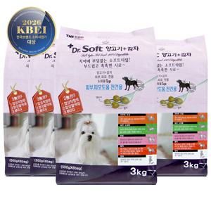 더독 닥터소프트 사료 양고기 감자 3kg x 4개