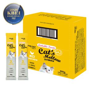 더캣 가수분해 츄르 캣츠멜로우 치킨 900g + 쥬크루 인형 (주문서당 1인 1개 한정)