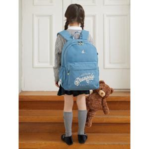 [택가 89,000] 레터링 백팩 - 라이트 그린 (BI61D4U12L)