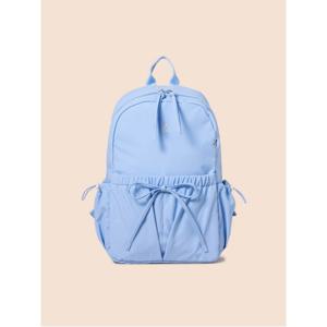 [택가 89,000] 라이트 스트링 백팩 - 스카이 블루 (BI61D2G50Q)