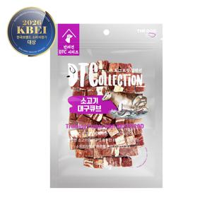 강아지 간식 DTC 비프 대구큐브 100g