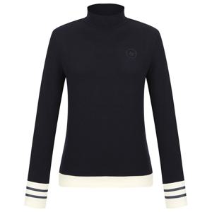 [양말드림]여성 배색 반목 긴팔 이너 티셔츠 121D4TI353_NA