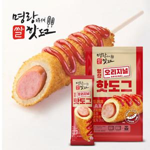 명랑핫도그 오리지널 핫도그 680g x 1팩 (8개입)