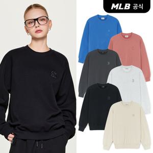 25FW 공용 베이직 스몰로고 기모 맨투맨 (6 COLOR) 3AMTB0356