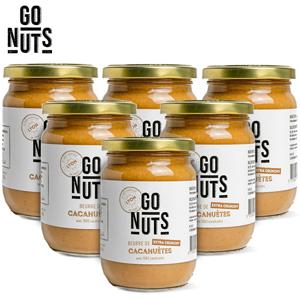 [최화정쇼픽]고넛츠 유기농 땅콩피넛버터 오리지널 3병+ 크런치 3병
