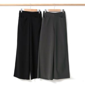 쫀득 기모 통바지 빅사이즈여성 팬츠 겨울 따뜻한 방한 밴딩 스판
