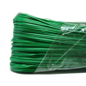 칼라 철심타이 100m . 원예용 철사 식물용 타이 고정끈 식물끈 빵 봉지 끈.