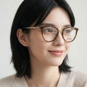 안경테 BE2366U 4019 명품 라운드 하바나 뿔테 패션 데일리 KATIE