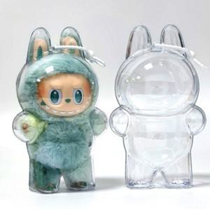 라부부 투명 키링 보호 인형 케이스 커버 보관 보관함 전용 악세사리 파우치