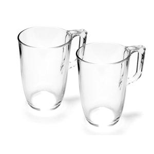 프랑스 루미낙 내열강화유리 티머그 320ml 2P세트  머그컵 유리잔 유리머그컵 유리머그잔