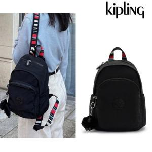 키플링 데일리 미니백팩 델리아 미니 블랙누아STR  KPABA19 BKNS-JS
