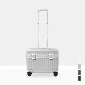 루프 기내용 캐리어 18인치 20인치 위로 열리는 파일럿 승무원 캐리어