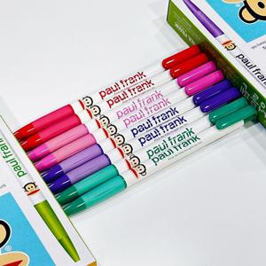 폴프랭크 노크식 볼펜 0.38mm/0.5mm 색상선택 (12자루) 153볼펜 모나미매직 모나미보드마카