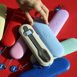 초슬림 초경량 스텐 리크러리 (8colors) 커트러리 수저세트 도시락