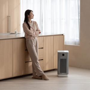 [무케] 고요아 온풍기 가정용 사무실 원룸 저소음 난방기 PTC온풍기 AI온도조절